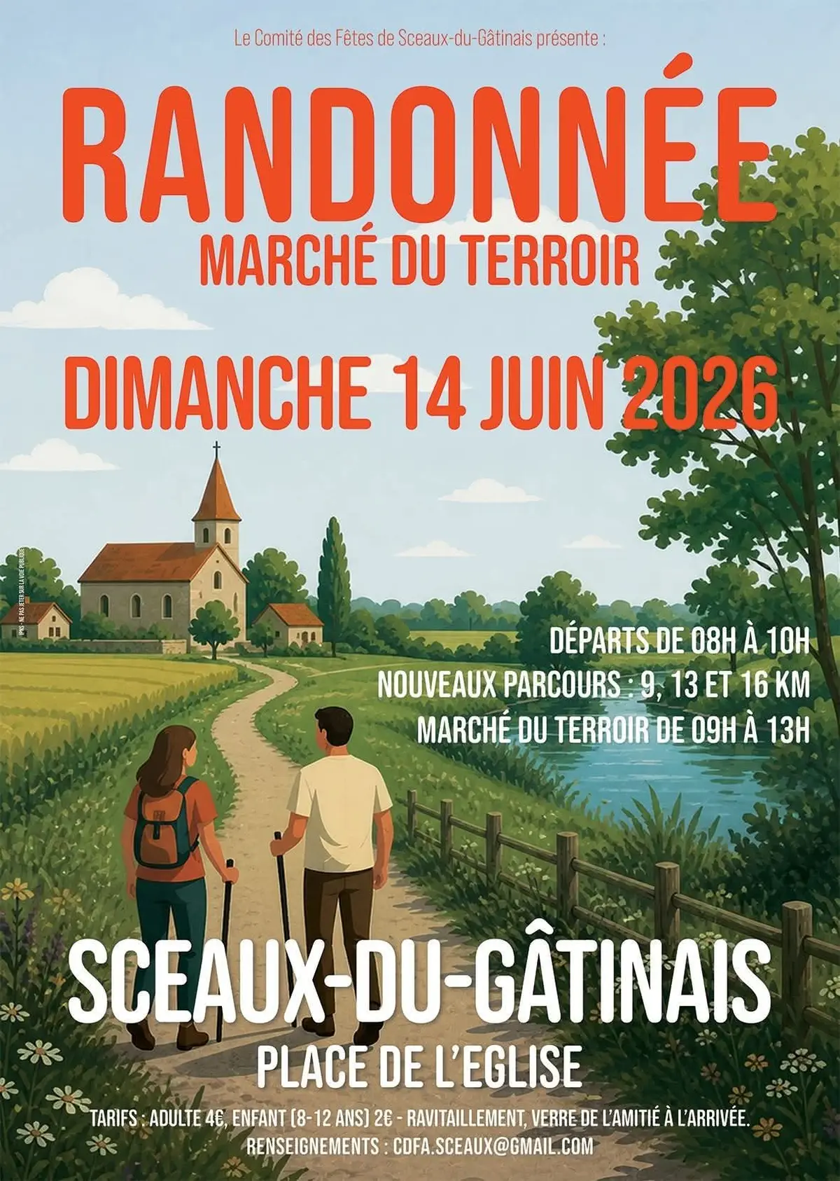 Randonnée et marché du terroir