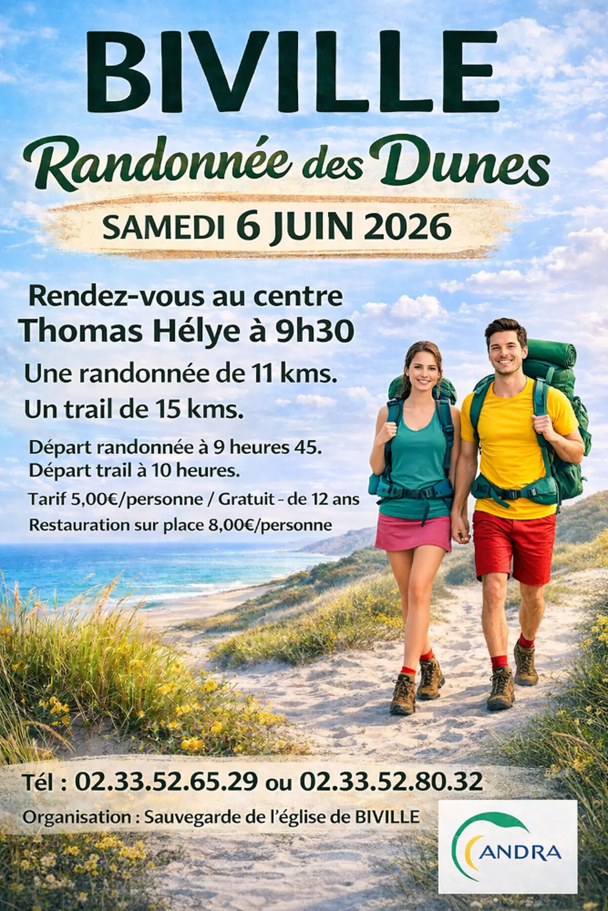 Randonnée et trail des dunes