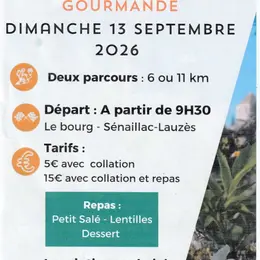 Randonnée gourmande à Sénaillac-Lauzès