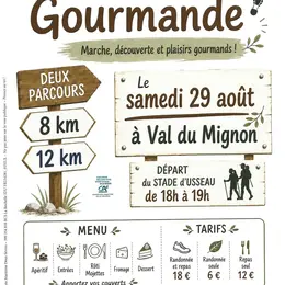 Randonnée gourmande à Val-du-Mignon - Usseau