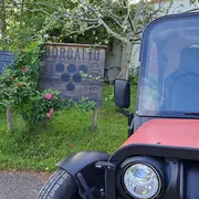 Randonnée gourmande en quadricycle électrique avec E-Pottok et découverte de la cidrerie Bordatto