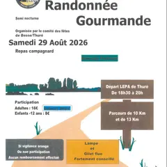 ️ Randonnée Gourmande Semi-Nocturne ️
