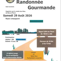 ️ Randonnée Gourmande Semi-Nocturne ️