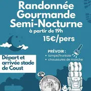 Randonnée Gourmande semi-nocturne