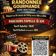 Randonnée gourmande semi-nocturne