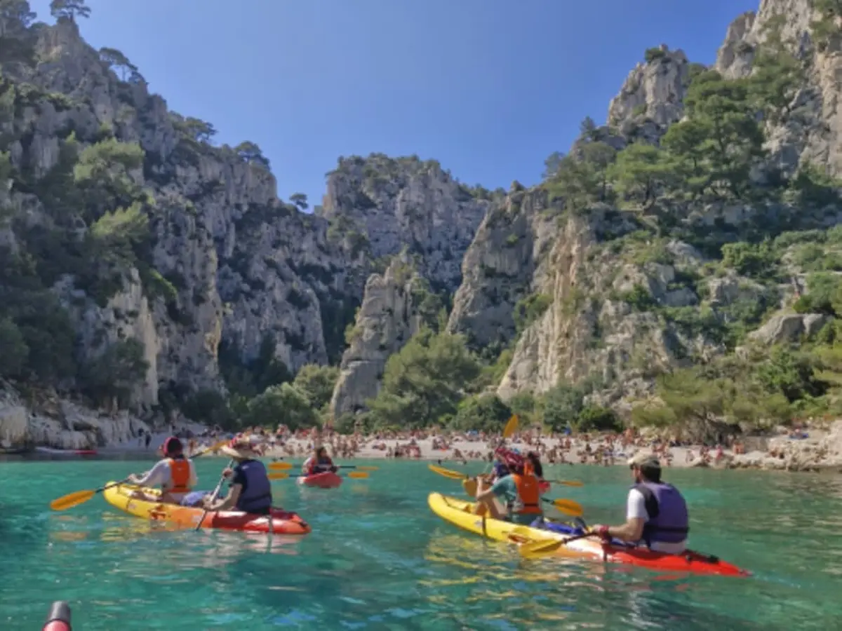 Randonnée guidée en kayak en demi-journée à Cassis (13)