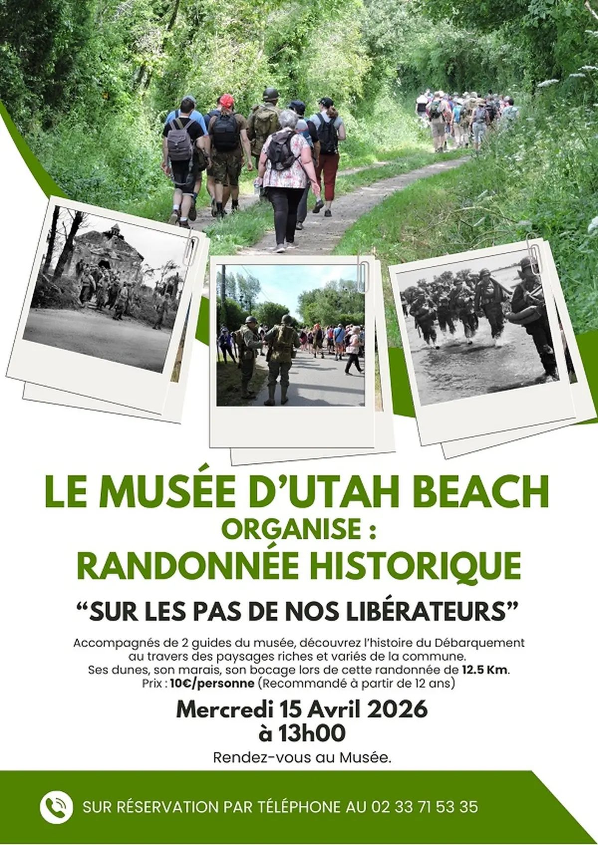 Randonnée historique Sur les pas de nos libérateurs