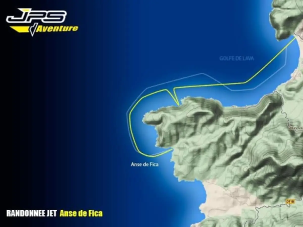 Randonnée jet-ski sunset vers l'Anse de la Fica