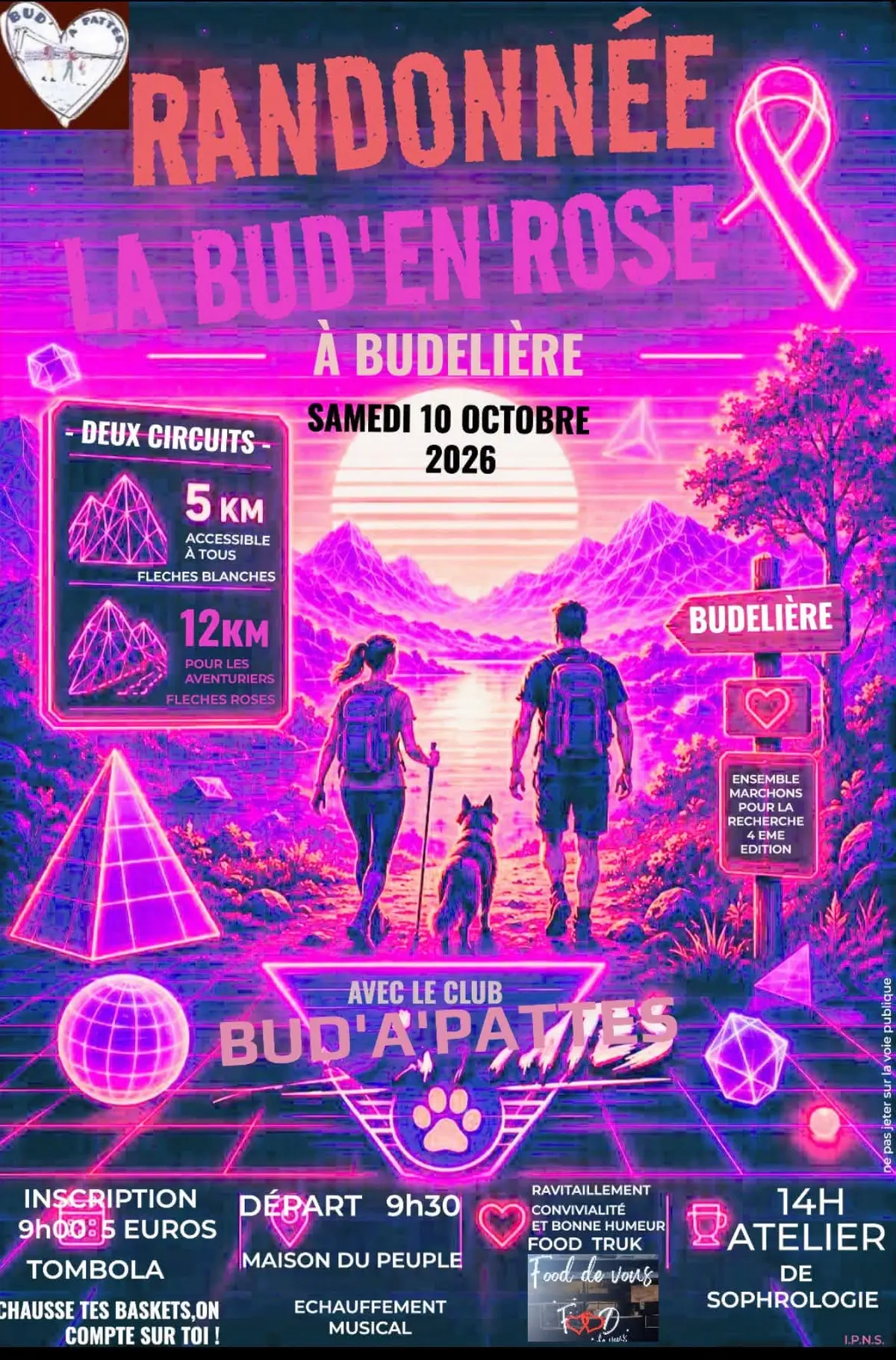 Randonnée - La Bud'en Rose