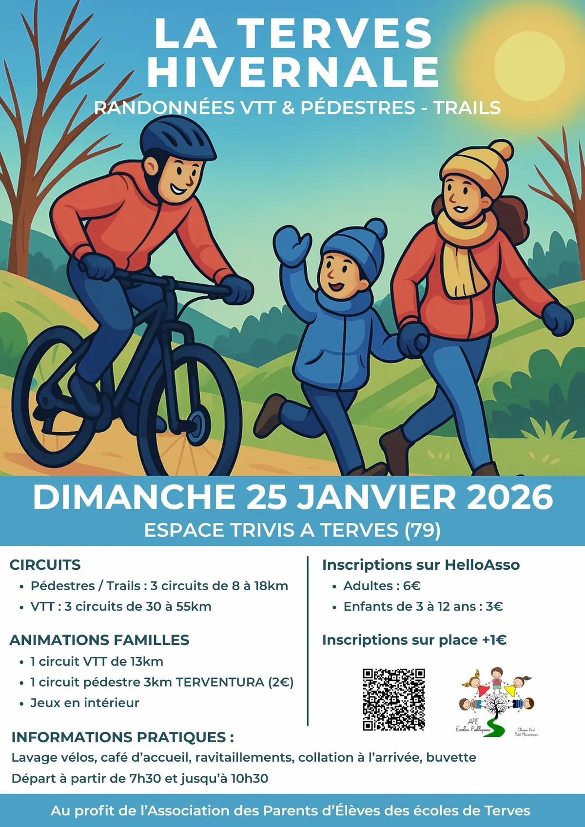 Randonnée - La Terves Hivernale