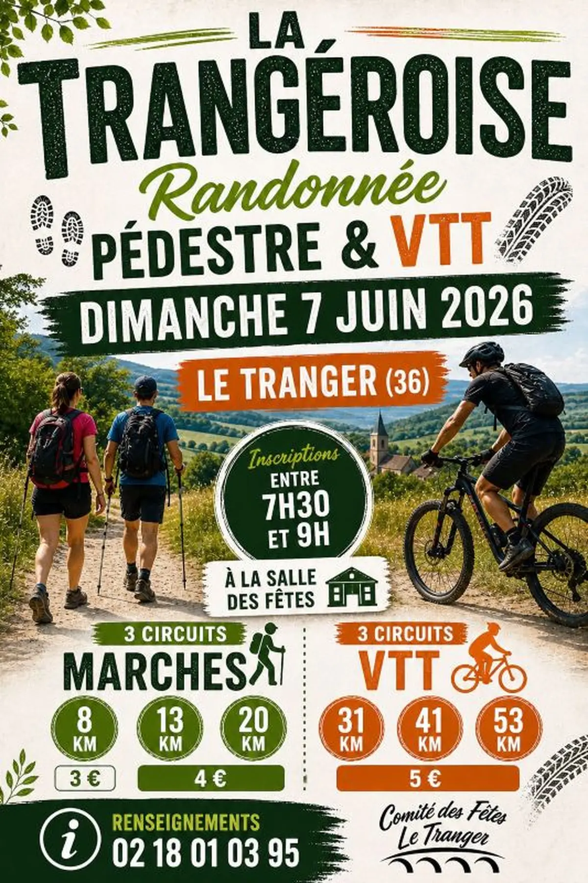 Randonnée La Trangéroise