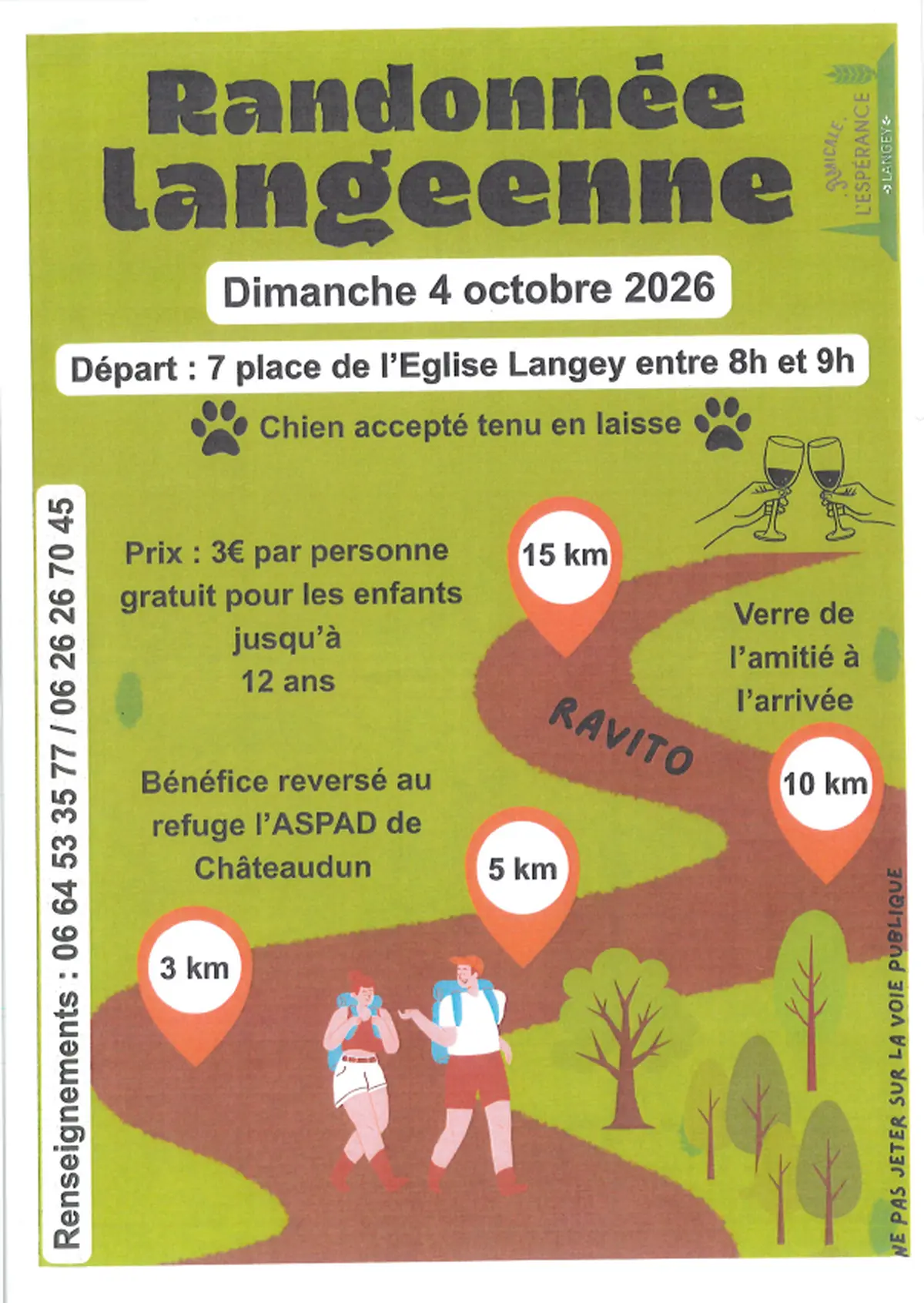 Randonnée langéenne