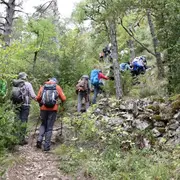 Randonnée  Les rochers de Roquesaltes et les corniches du Rajol