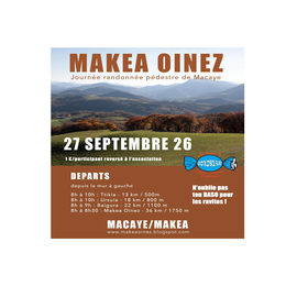 Randonnée Makea oinez