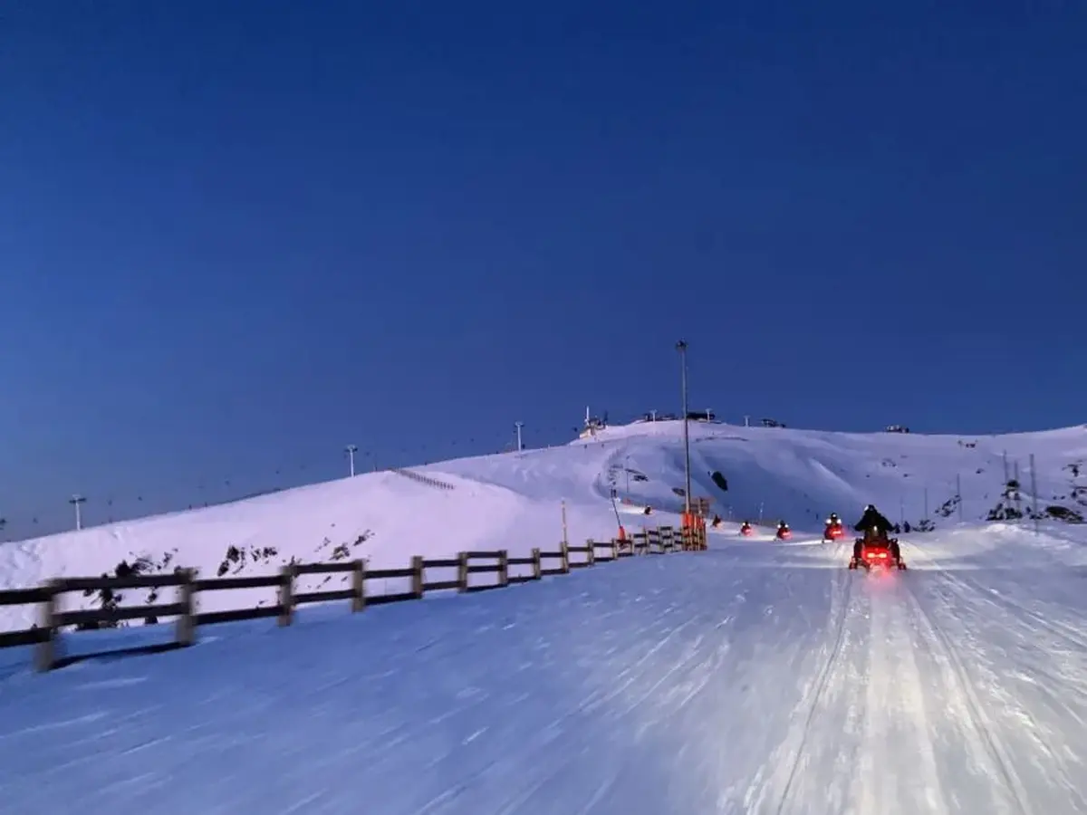 Randonnée motoneige à Chamrousse (38)