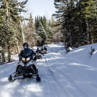 Randonnée motoneige à Chamrousse (38)