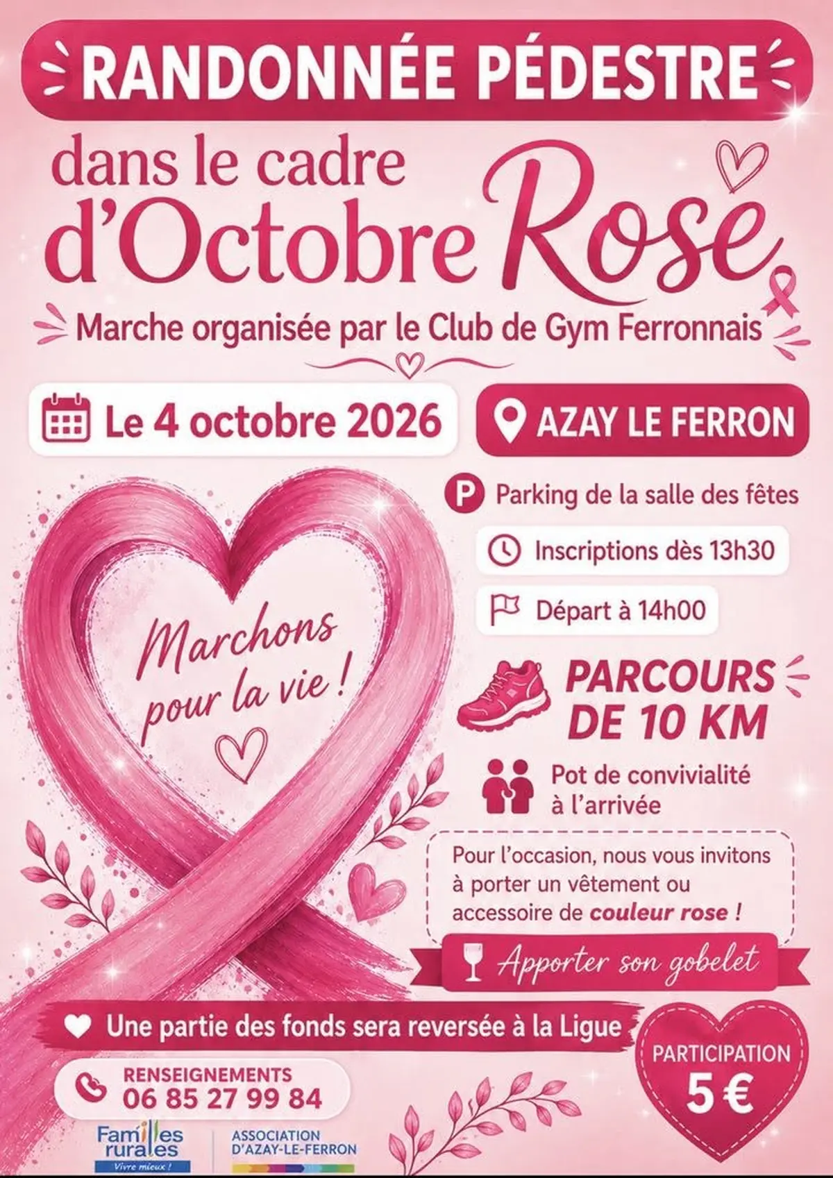 Randonnée octobre Rose