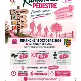 Randonnée - Octobre rose