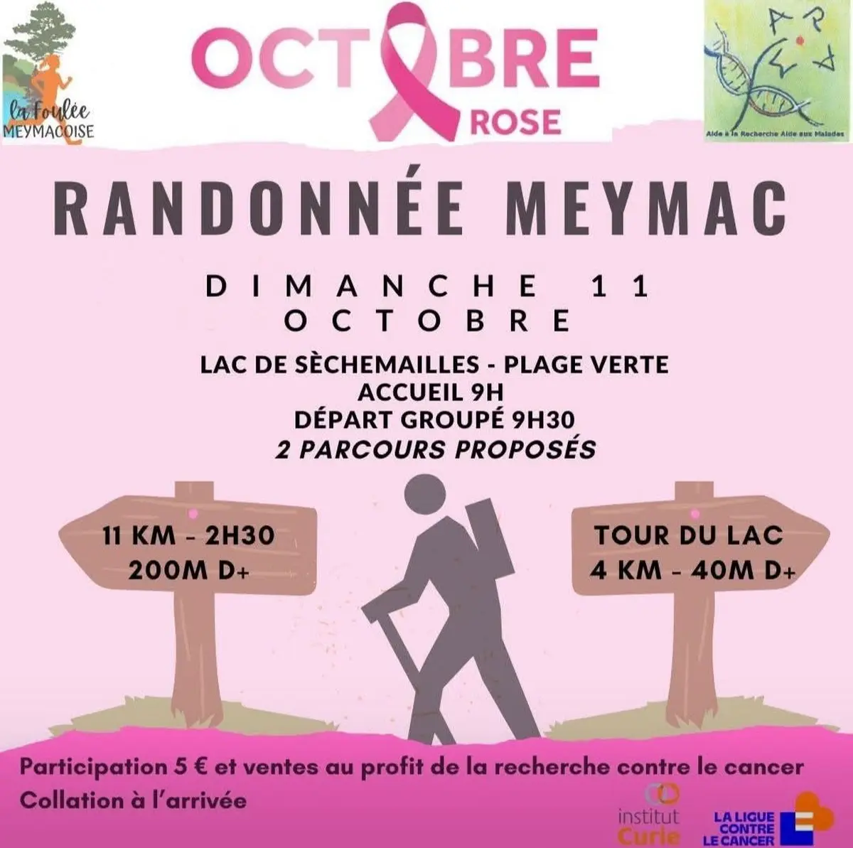 Randonnée Octobre Rose