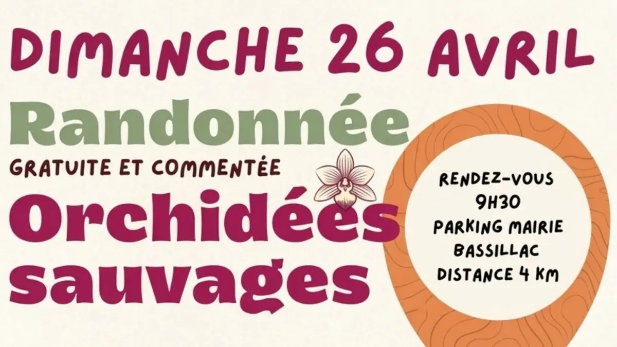 Randonnée Orchidées Sauvages