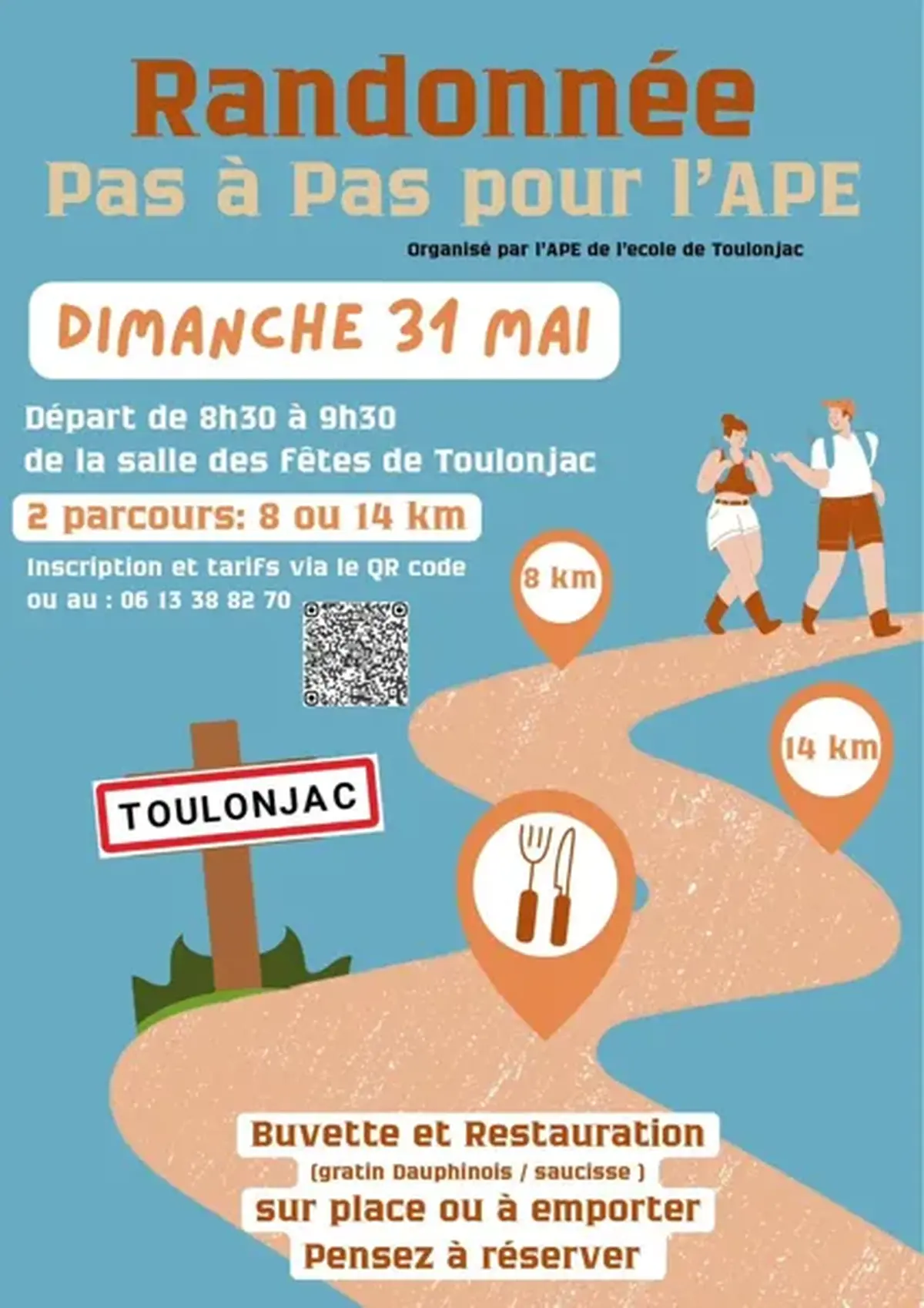 Randonnée pas à pas