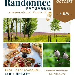 Randonnée paysagère à Mornay-Berry