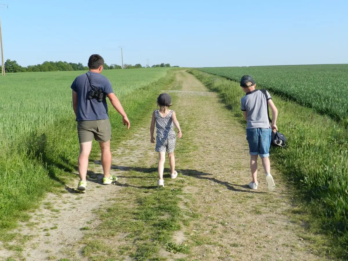 Randonnée pédestre à Houssay