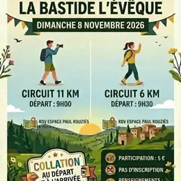 Randonnée pédestre à La Bastide l'Evêque