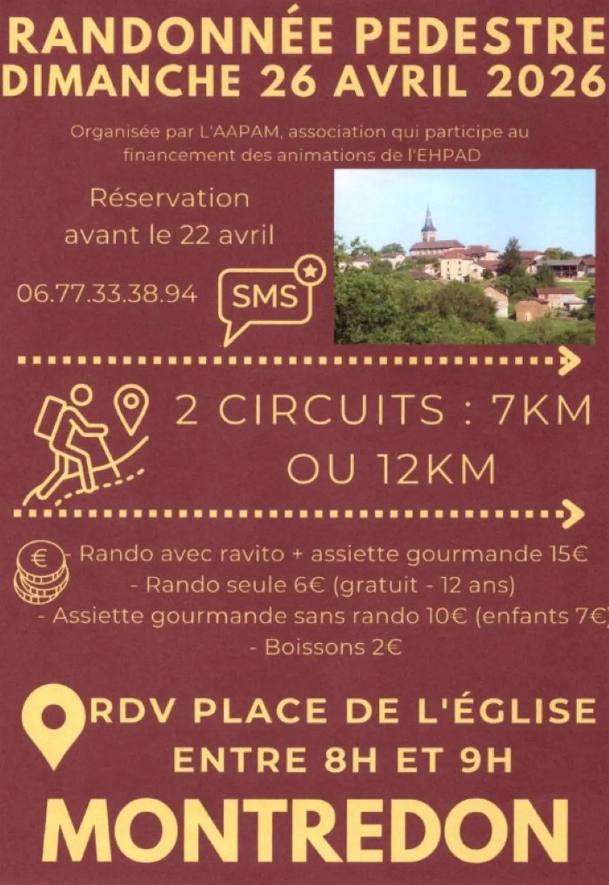 Randonnée pédestre à Montredon