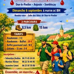Randonnée pédestre - Amicale don de sang