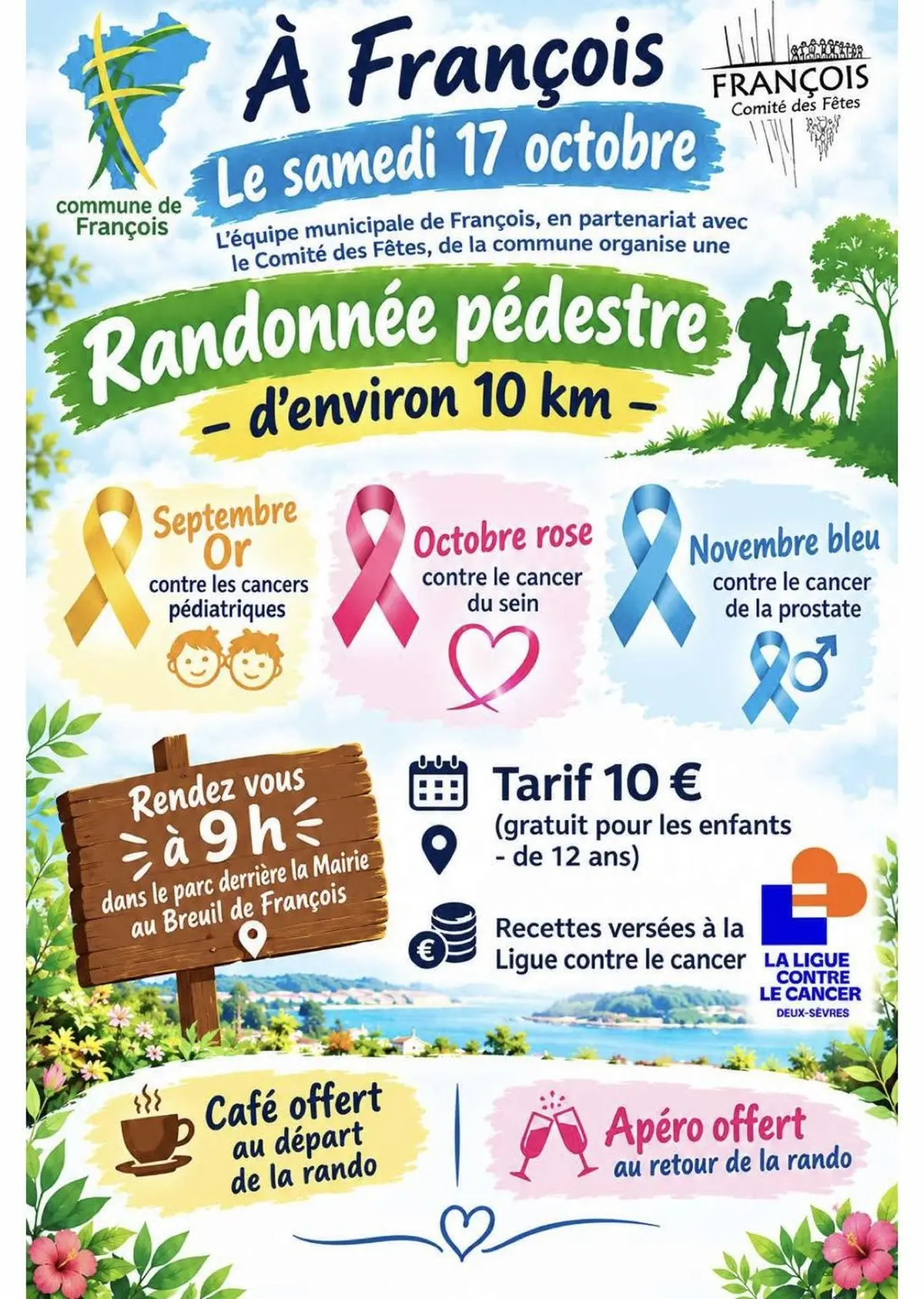 Randonnée pédestre contre le cancer
