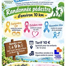 Randonnée pédestre contre le cancer