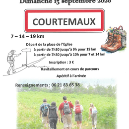 Randonnée pédestre - Courtemaux
