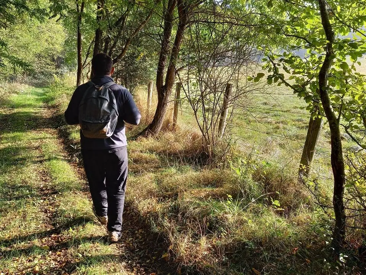 Randonnée pédestre d'automne à Montoire-sur-le-Loir