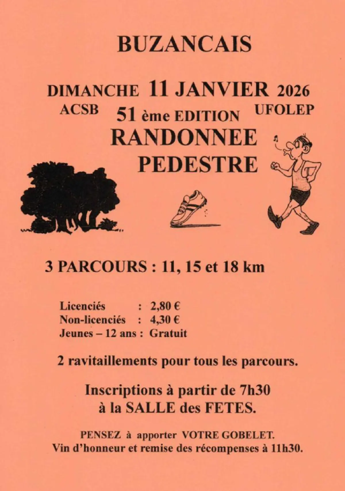 Randonnée pédestre de Buzançais
