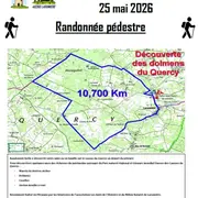Randonnée pédestre - découverte des dolmens du Quercy