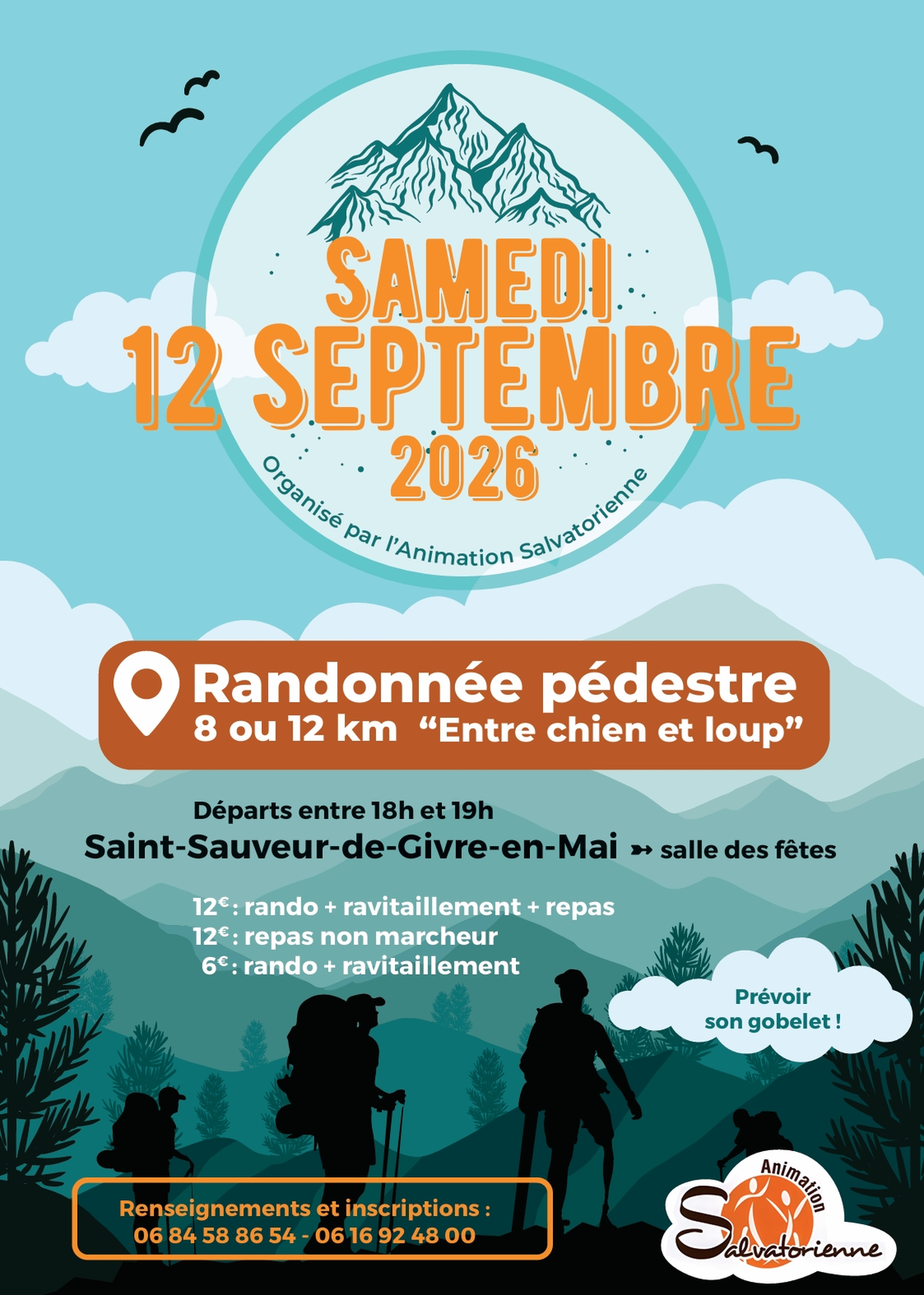 Randonnée pédestre -  Entre chien et loup