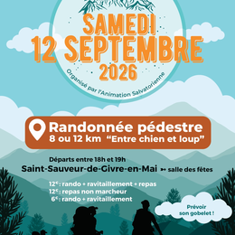 Randonnée pédestre -  Entre chien et loup