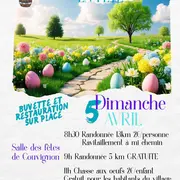 Randonnée pédestre et chasse aux oeufs