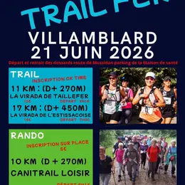 Randonnée pédestre et Trail