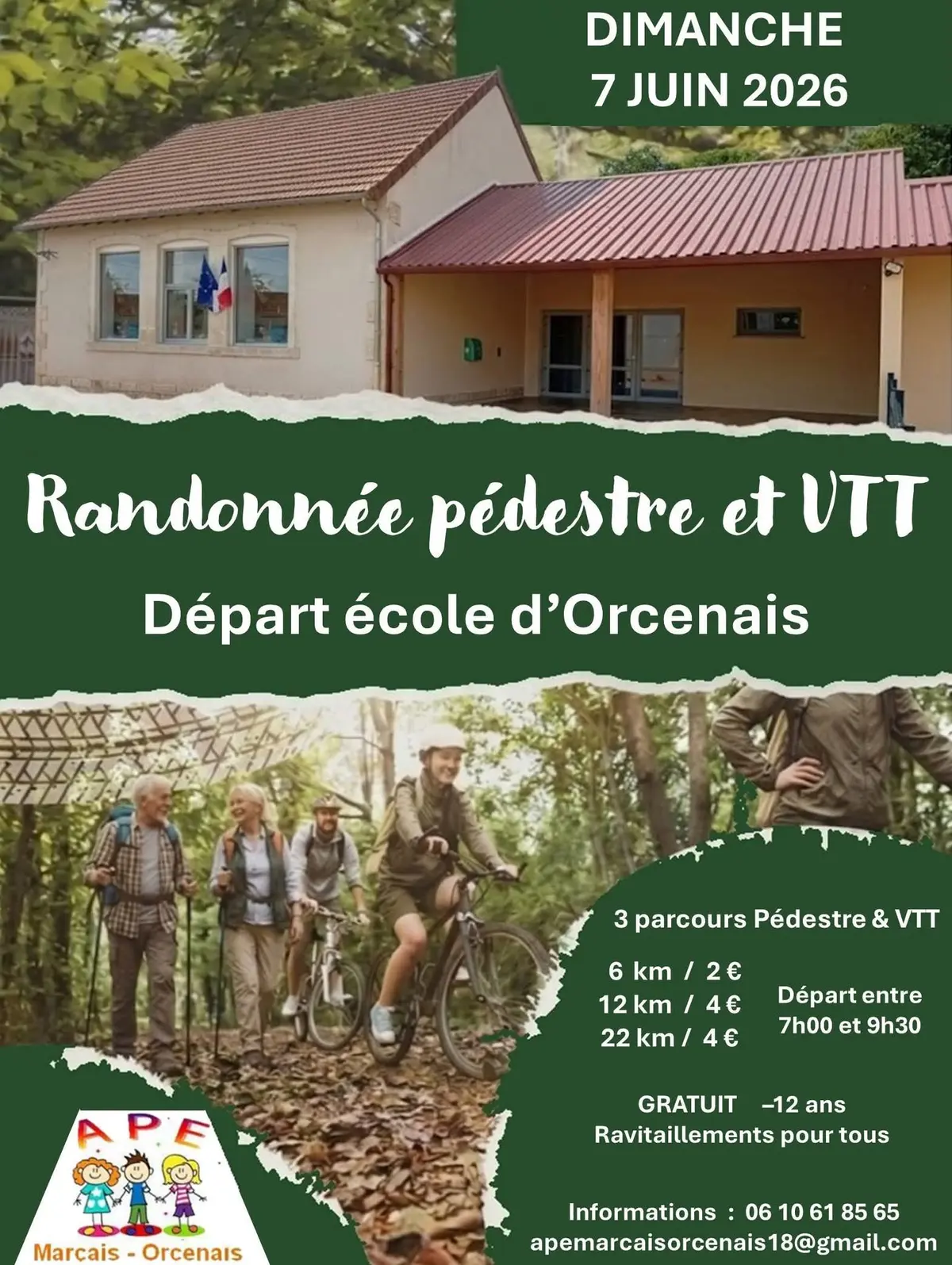 Randonnée pédestre et VTT