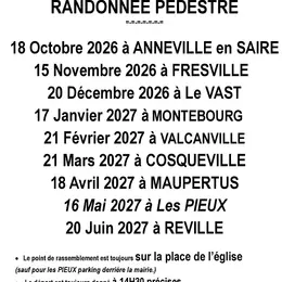 Randonnée pédestre Familles Rurales
