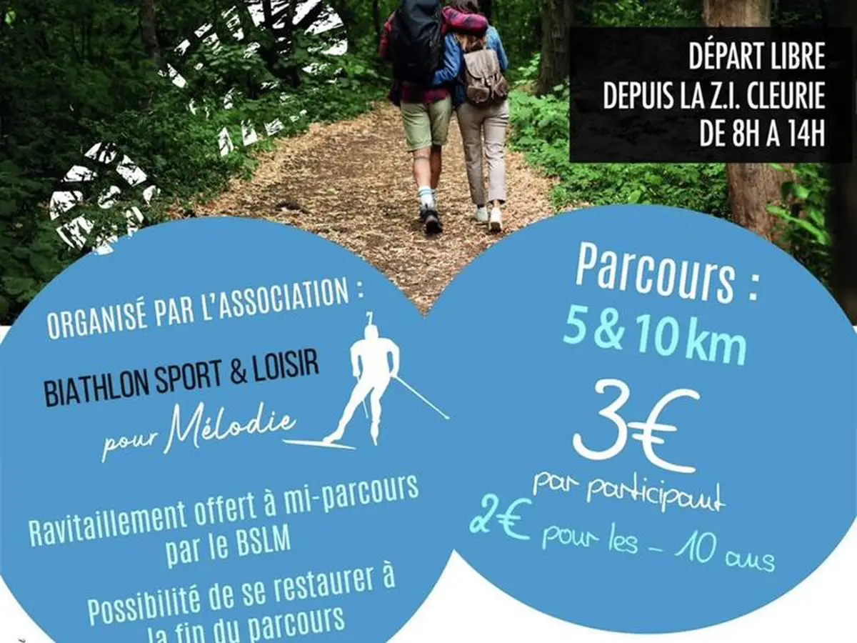 Randonnée pédestre pour Mélodie