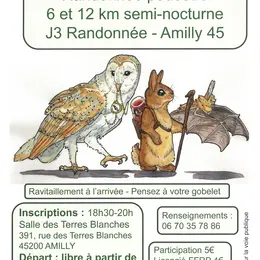Randonnée Pédestre semi-nocturne
