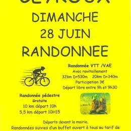 Randonnée Pédestre VTT VAE