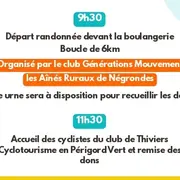 Randonnée pour le Téléthon