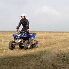 Randonnée Quad à Boutervilliers près d'Etampes
