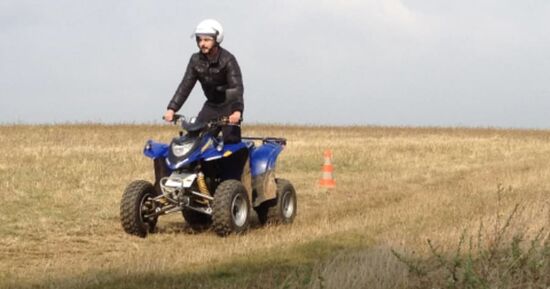 Randonn&eacute;e Quad &agrave; Boutervilliers pr&egrave;s d'Etampes