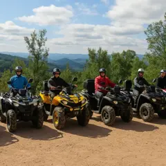Randonnée Quad à Saint-Jeures (43)