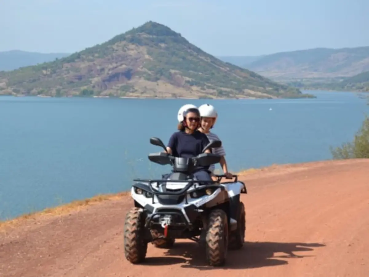 Randonnée Quad au Lac du Salagou (34)